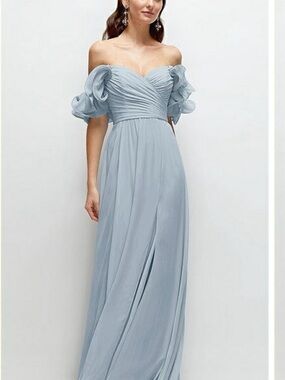 AFTER SIX BRIGITTE • STYLE 1584 • LUX CHIFFON size 00, color: mist